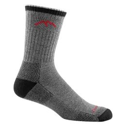 Ponožky DarnTough Hiker Coolmax® Micro Crew Midweight With Cushion gray black