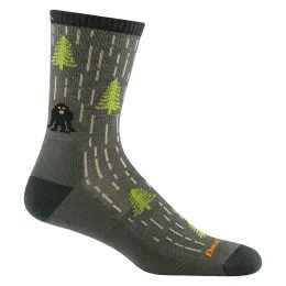 Ponožky DarnTough Yarn Goblin Micro Crew Lightweight With Cushion forest