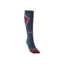 Dámské podkolenky Bridgedale Ski Midweight+ dark blue/light blue