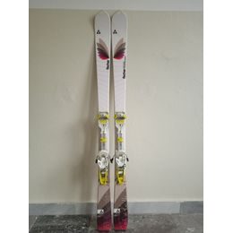 Bazar Skialpové lyže Fisher 149cm, rámové váz.Fisher, pásy