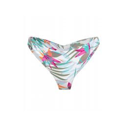 Dvoudílné plavky - spodní díl Roxy Printed Beach Classic Cheeky Bright White