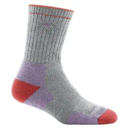 Dámské ponožky DarnTough Hiker Coolmax® Micro Crew Midweight With Cushion light gray