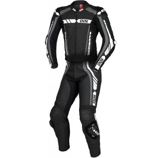 2PCS SPORT SUIT IXS RS-800 1.0 X70020 ČERNO-ŠEDO-BÍLÁ 98H