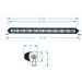 SHARK LED LIGHT BAR 21,5", ETI LED, 100W