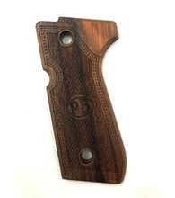 Střenky KSD Beretta 92 ořech s logem 3