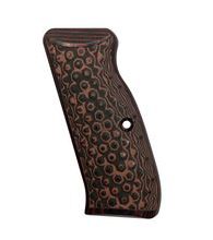 Střenky KSD CZ 75/85 micarta červená