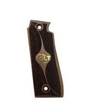 Střenky KSD Colt Mustang Plus II ořech s bronzovým logem