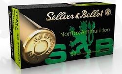 Pistolový náboj Sellier&Bellot 38 SPECIAL NONTOX 50ks