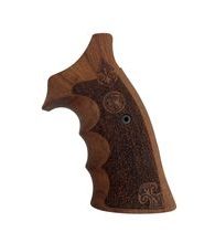 Střenky KSD Smith & Wesson K/L rám round butt rosewood s logem úzký