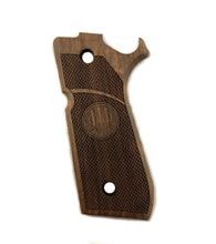 Střenky KSD Beretta 92 Combat ořech s logem 3