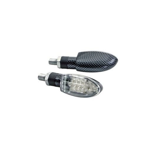 LAMPA BLINKRY TWIST 90085 LED WHITE CARBON 12V BLACK