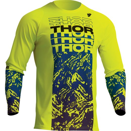 THOR DRES SECTOR ATLAS JERSEY YELLOW/BLUE