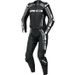 2PCS WOMEN'S SPORT SUIT IXS RS-800 1.0 X70001 ČERNO-ŠEDO-BÍLÁ 42D