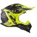 LS2 HELMETS LS2 MX470 SUBVERTER CLAW MATT BLACK HI VIS