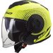 LS2 HELMETS LS2 OF570 VERSO SPIN MATT HI VIS YELLOW