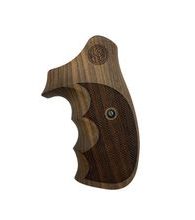 Střenky KSD Smith & Wesson K/L rám round butt ořech s logem 4