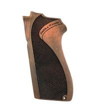 Střenky KSD Smith & Wesson 909, 3904 a 3906 ořech s logem 2