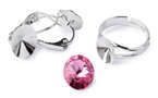 Jewelry components for SWAROVSKI 1122 Rivoli Chaton