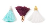 Sterling silver 925 and gold-plated jewellery tassels