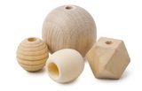 Wooden natural beads