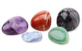Gift sets with tumbled minerals