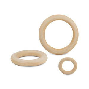 Wooden Rings for Crafts