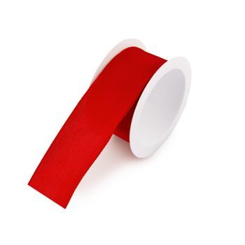 Taffeta gift ribbon dark red 40mm/2m