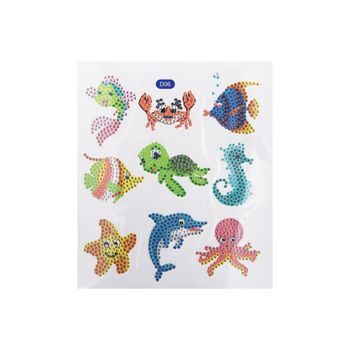 Diamond painting set of stickers with animals 29pcs