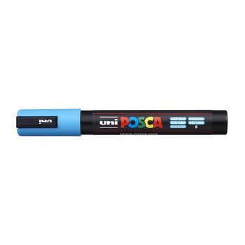 POSCA acrylic marker 5M light blue