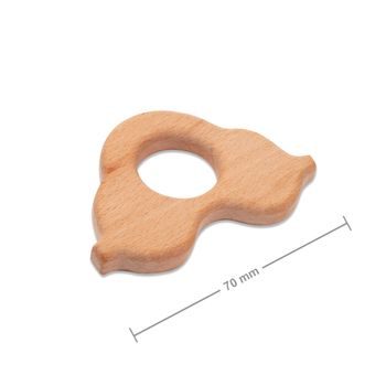 Wooden teether car 70mm