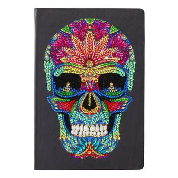 Diamond painting notebook Skull