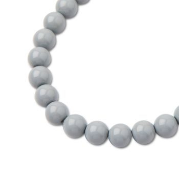 Preciosa kulatá perla MAXIMA 6mm Crystal Ceramic Grey
