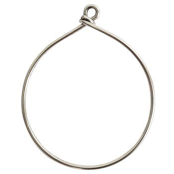 Nunn Design loop 38,5x31mm silver-plated