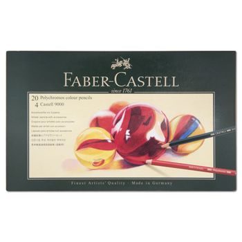 Faber-Castell dárková sada pastelek Polychromos s příslušenstvím 20ks
