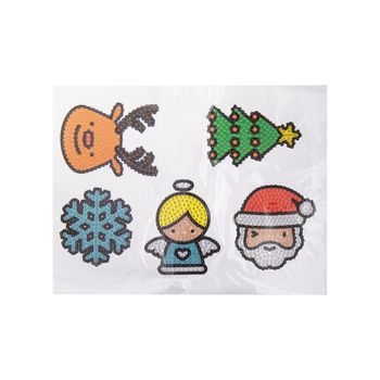 Diamond painting set of stickers with Christmas motifs 5pcs