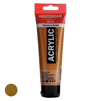 Amsterdam acrylic paint in a tube Standart Series 120 ml 234 Raw Sienna