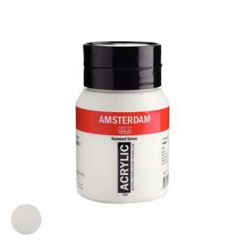 Amsterdam acrylic paint in a pot Standart Series 500 ml 104 Zinc White