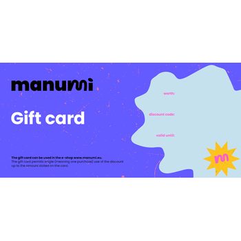 Gift voucher for Manumi.eu € 100