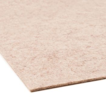 Decorative felt 3mm beige