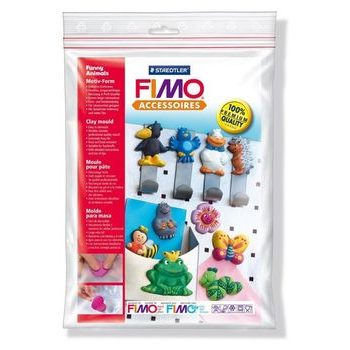 FIMO silicone mould Funny animals
