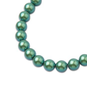 Preciosa guľatá perla MAXIMA 8mm Pearlescent Green