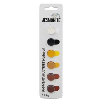 Jesmonite pigment set of colours 6 x 2 g Natural