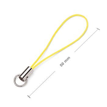 Cell phone cord yellow