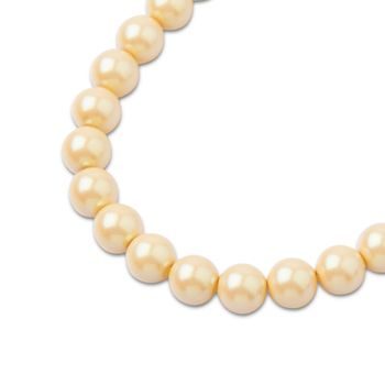 Preciosa guľatá perla MAXIMA 6mm Pearlescent Yellow