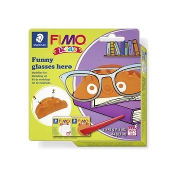 Sada FIMO kids Funny brýlový hrdina