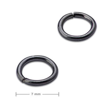 Jump ring 7mm anthracite