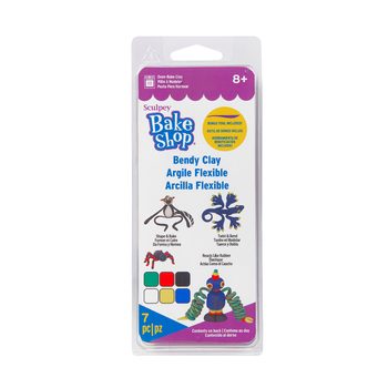 Sculpey Bake&Bend bendy clay small pack