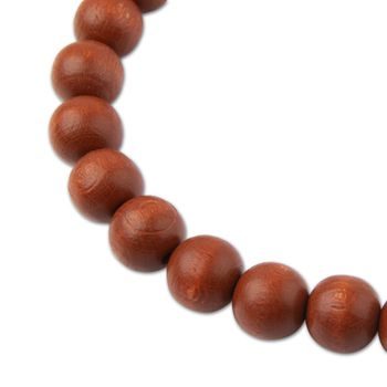 Heishi polymer beads beige and brown