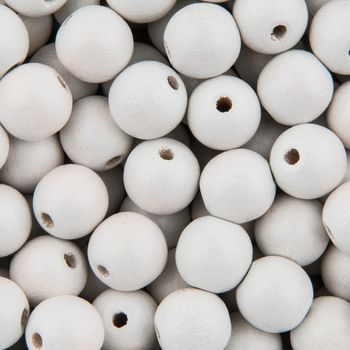 Wooden beads round 4mm natural