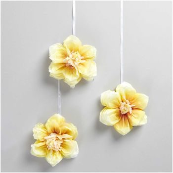 Sada na výrobu kvetín z hodvábneho papiera – sirôtky priemer 13 cm